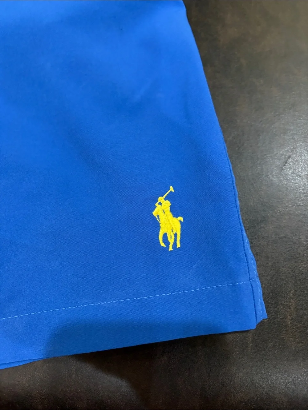 Polo by Ralph Lauren Bright Blue Athletic Swim Shorts with Drawstring